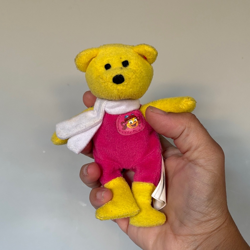 2004 McDonalds Happy Meal Ty Teenie Beanie Birdie Bear No Hang Tag